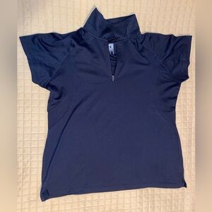 Champion collared 1/4 zip lightweight shirt. Size L.
